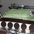 Homemade Irish Army Tank Cake