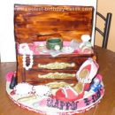 Homemade Jewelry Box & High Heel Shoe Birthday Cake