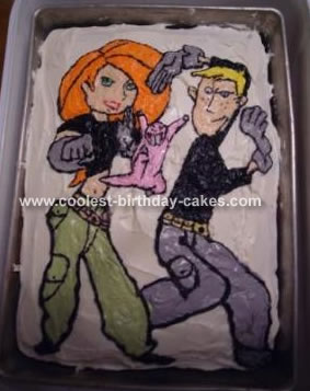 Coolest Kim Possible Cake