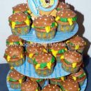Krabby Patty Cupcakes