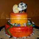 Homemade Kung Fu Panda Cake