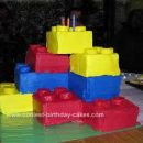 Homemade Lego Birthday Cake Idea