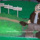 Homemade Lego Indiana Jones Birthday Cake Design
