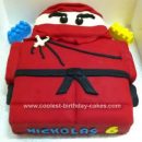 Homemade Lego Ninjago Birthday Cake