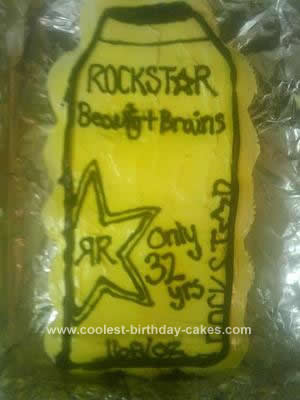 Homemade Lemonade Rockstar Cake