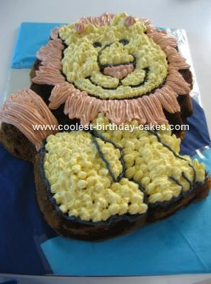 Friendly Lion Cake