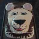 Homemade Lion Cake
