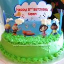 Homemade Little Einsteins Birthday Cake Idea