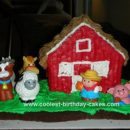 Little People Farm Cake