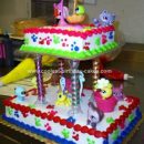 Homemade Little Girls Dream Cake