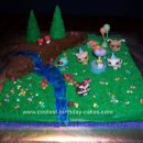 Homemade Littlest Pet Shop Birthday Cake