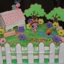 Homemade Littlest PetShop Cottage Birthday Cake