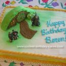 Homemade Lord of the Rings Birthday Cake