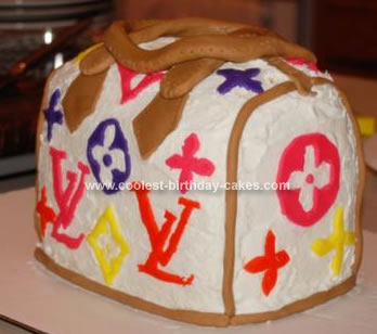 Homemade Louis Vuitton Cake