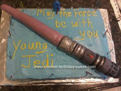 light saber cake