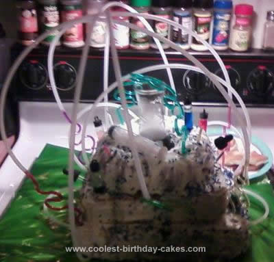 Homemade Mad Science Cake