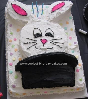 Homemade Magic Party Birthday Cake