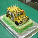Homemade Magic Schoolbus Cake