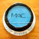 Homemade Makeup Birthday Cake Idea