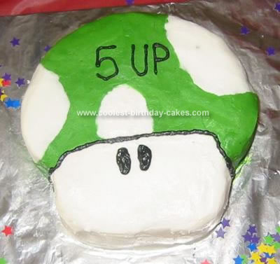 Homemade Mario Bros Cake