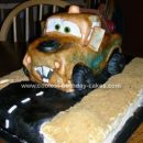 Homemade Mater Birthday Cake