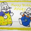 Homemade Max and Ruby Cake