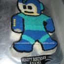 Homemade Mega Man Cake