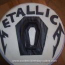 Homemade Metallica Cake