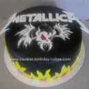 Homemade Metallica Cake Design