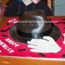 Homemade Michael Jackson Billie Jean Hat Cake