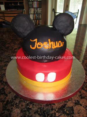 Coolest Mickey Cake