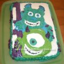 Monsters Inc. - Mike and Sully in Buttercream