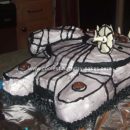 Homemade Millenium Falcon Star Wars Cake