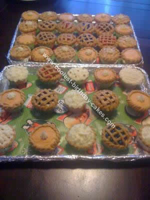 Homemade Mini Pie Cupcakes