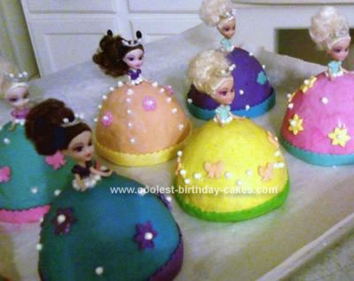 Homemade Mini Princess Cakes