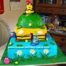 Homemade  Miss Spider and the Sunny Patch Kids Cake