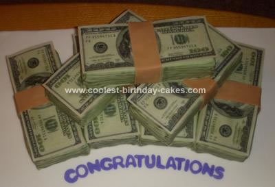 Homemade Money Cake