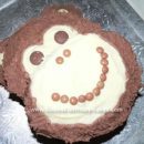 Homemade  Monkey Birthday Cake