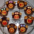 Homemade Monkey Birthday Cupcakes
