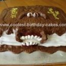 Monster Book Cake