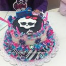 Homemade Monster High Birthday Cake