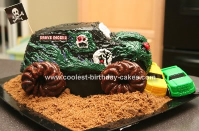 Gravedigger Birthday Cake