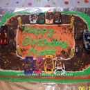 Homemade Monster Truck Jam Cake