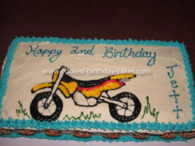 Coolest Motorbike Cake