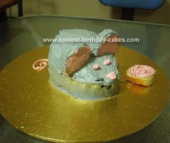 Homemade Mouse Cake