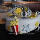 Homemade Movie Theater Birthday Cake