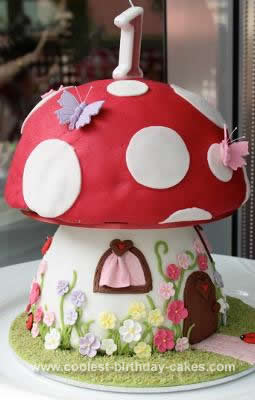 Homemade Mushroom Cake