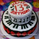 Homemade Music Cake