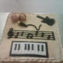 Homemade Music Cake