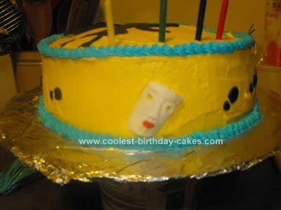 Homemade Nancy Drew Cake